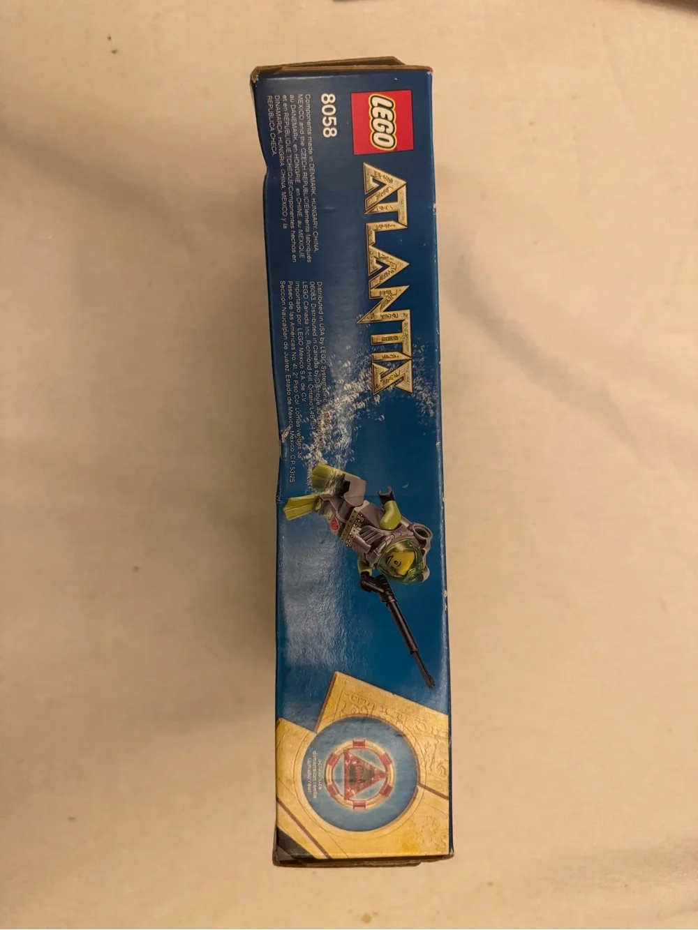 LEGO Atlantis Black and Gold Submarine Set - Picture 7 of 7